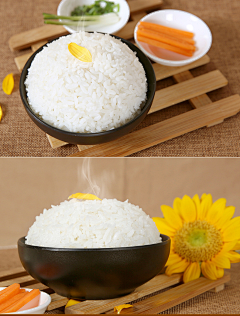 阳光彩虹小大羊采集到米饭