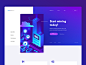 Cryptocurrency Mining Platform (WIP) landing page landing sketch illustration icons currency exchange exchange currency crypto ux ui cuberto