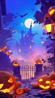 万圣节背景灵感图 10