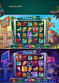 Cloud 9 | Slot Game :  We're happy to represent you our fresh project of slot game in the mood of America 60th. The time of Rocknroll music, great parties, roller rinks popularity and hang outs with friends in cafeteries near the gas station. Feel the atm