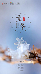 【仙图网】海报 立冬 房地产 二十四节气 冰花 雪花 实景|302022 