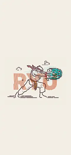 潮流壁纸｜'简约风'系列 里面的人物大家都很熟悉，打开有福利哦
