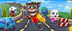 这次不说话，跑酷游戏《汤姆猫快跑》