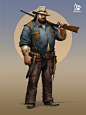 Wild Frontier Game Characters 