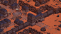 Dusty Outpost, Manuel Vormwald : Challenged myself to do a 2D Tileset in about a week, and see how far I can get!
Didn't draw a desert themed artwork for quite a while and I wanted to evade shadows on the ground, so I ended up with this mood.

Inspired by