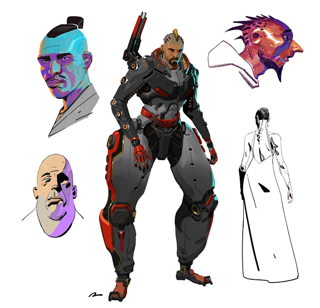 Characters-花瓣网