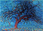 Avond (Evening): The Red Tree - Piet Mondrian