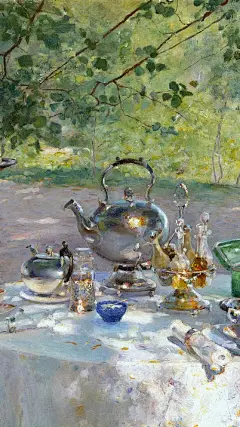 《树荫下的早餐》——汉娜·赫希·保利 