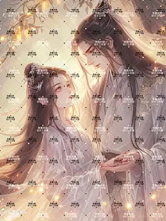AI版权图古风男女838