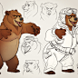 I keep posting oldies! Again, a #bear I have already posted, but with some development haven't #visualdevelopment #characterdesign #visdev #anthro #bear #ww2 #worldwar2 #expressionssheet #javas #javierburgos #photoshop #sketch #animal #allies