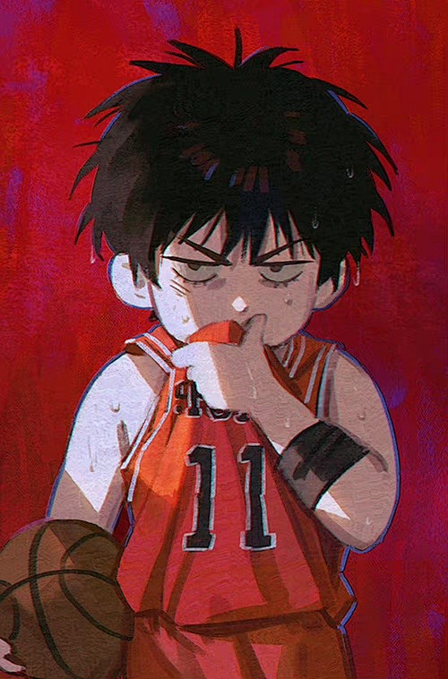 スラムダンク (Slam Dunk) セル画 動画 流川楓 Cel Genga スラムダンク (Slam Dunk) セル画 動画 流川楓 Cel Genga