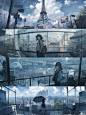 Stable diffusion | 雨天