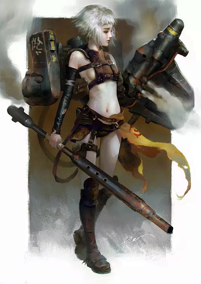 机械少女《西班牙画师Ignacio Fe...