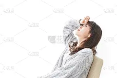 女人发烧了