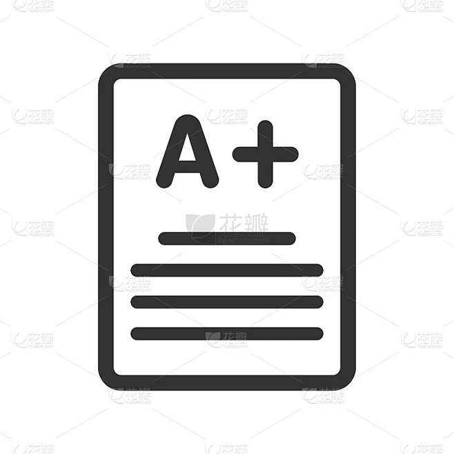 考试成绩图标素材-花瓣网