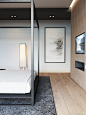  master bedroom : Location : MoscowName progect : park AvenueArchitect :buro82Design :buro82Area :25 m2