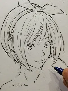 Twitter / EISAKUSAKU: ペン入れサラサラ。 ...