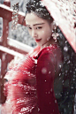 #张天爱#《时尚芭莎》封面大片，美艳歌姬，妖娆妩媚，尽显大唐盛世，极乐之美！