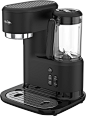 Zoom in on Angle Zoom. Mr. Coffee Single-Serve Frappe, Iced + Hot Coffee Maker & Blender, Black - Black.