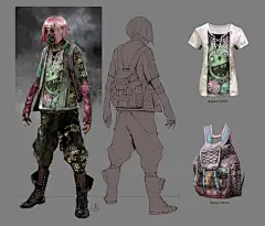 黎明杀机 概念设定 作者：Christophe Young