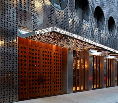 YSG空間設計表现采集到酒店门头元素