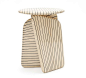 Notre selection de tabourets originaux : Tabouret Vent Contraire, Sudio BrichetZiegler (By Hands)