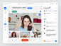 AsalMeet - Video Conference by Asal Design  for Piqo Design on Dribbble