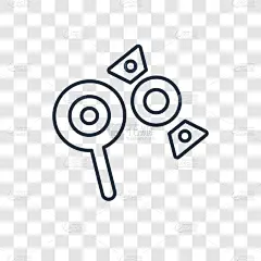 直的,糖果,分离着色,概念,透明,计算机图标,可爱的,电子邮件,偏好,胡椒薄荷