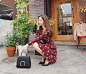 ▼SonYounJu▲170918图片_BP更新(姜红花泥晴霓飘花少女连衣裙)_看图_孙允珠吧_百度贴吧