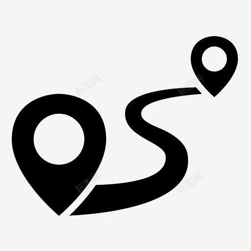 路线旅行街道图标 道路和导航 icon 标识 标志 UI图标 设计图片 免费下载 页面网页 平面电商 创意素材-花瓣网