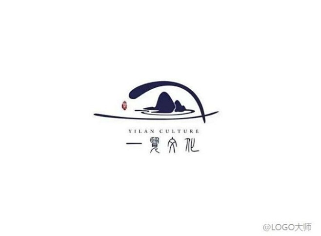 一组以山水为元素的灵感logo设计欣赏logo精选67676767