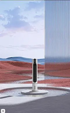 立式空调海报