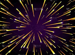 恒星扭曲或超空间，中间有自由空间，移动恒星的光概念。