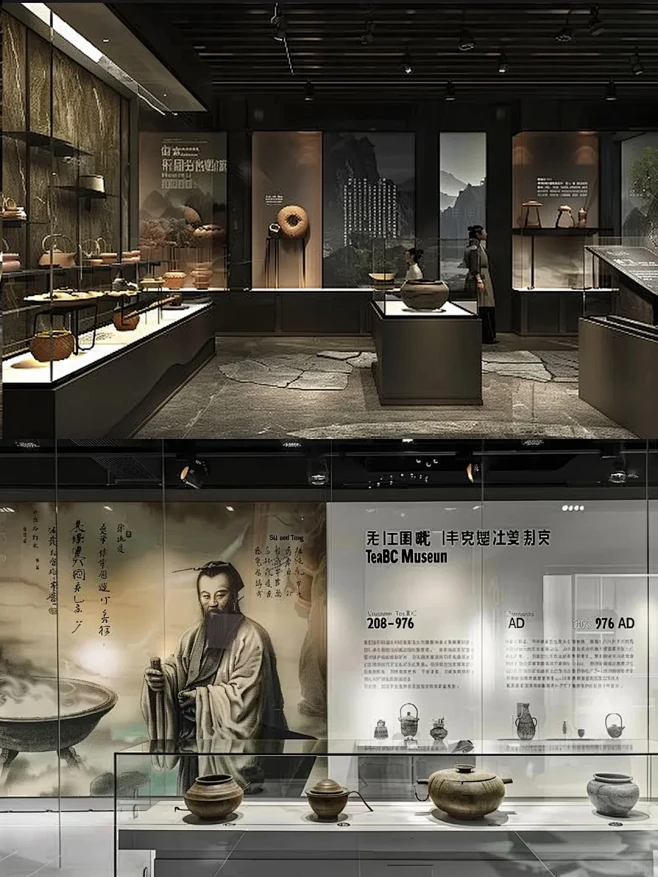 历史文化博物馆·展厅设计｜项目分享 - 小红书-花瓣网