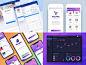 Top4Shots from 2018  web dashboard web-application illustration vector icon design web ui branding logo app ui app ui ux landing page minimal