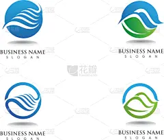 自然,叶子,品牌名称,波形,分离着色,白色,创造力,商务,弯曲,流动