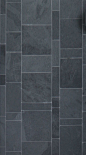 Floor Tile | Natural Stone | Black Slate | Alchemy Architects | www.weehouse.com: 
