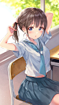 二次元少女壁纸