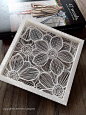 This layered papercut by Naho Katayama will be featured in the Paper Artist Collective Oslo Pop-Up Shop. Read more about the shop, its participants, and how you can be considered for membership in the Collective.: 
