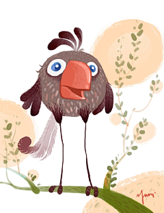 失葱的盲人采集到插画