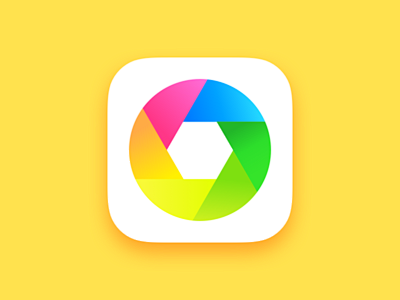 Minimal Photo App Ic...