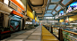 Zest Foundation, Thiago Klafke : Zest Foundation is an environment built in UDK using modular assets and tiling textures. It takes place in a futuristic apartment complex and features a lobby, a main hall and a small lounge. I created everything in the le