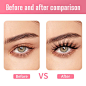 MAANGE 7 Pairs Of 3D Fiber Imitation Mink False Eyelashes Long And Pure Handmade False Eyelashes Self-Adhesive False Eyelashes c Degree Curling Natural Commuting Suitable For Strong Makeup