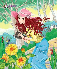 时尚插画|唯美插画-画儿晴天的相册