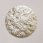 Gold leaf on wood sculptures (2013) by Simon Allen