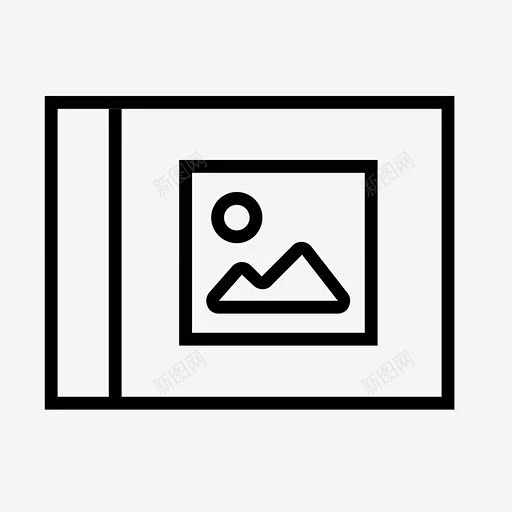 相册收藏图标 UI图标 设计图片 免费下载 页面网页 平面电商 创意素材图片_相册图标图片素材-花瓣网