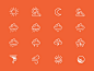 Weather Free Icons by Jimmy BaBa in 40 Free Icon Sets For June 2014