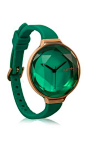 Emerald gem watch // stunning design