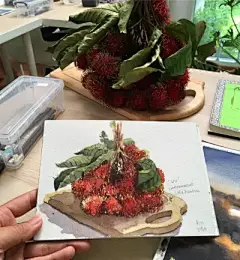 水彩---蔬果 - 高清图片，堆糖，美图壁纸兴趣社区