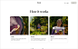 Friend website - Fonts In Use